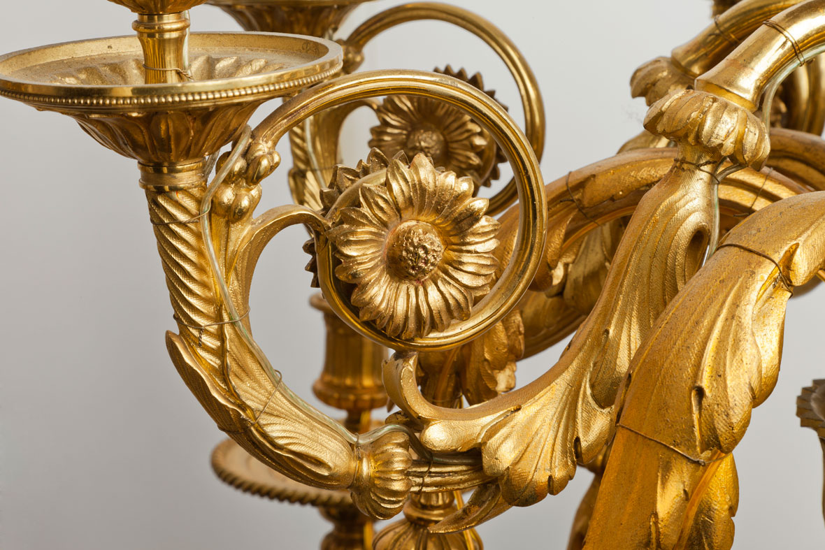 Four Spencer Candelabra